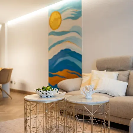 Stunning Front Line Penthouse Sea And Pool Lägenhet *